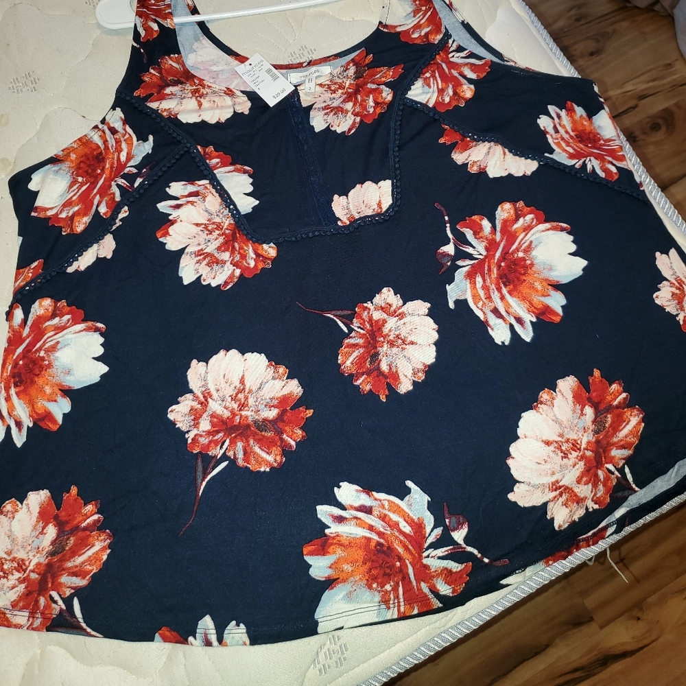 Floral Tank Top